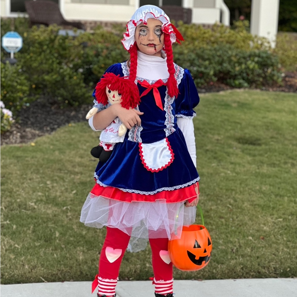 Rag Doll Halloween Costume 10-12y